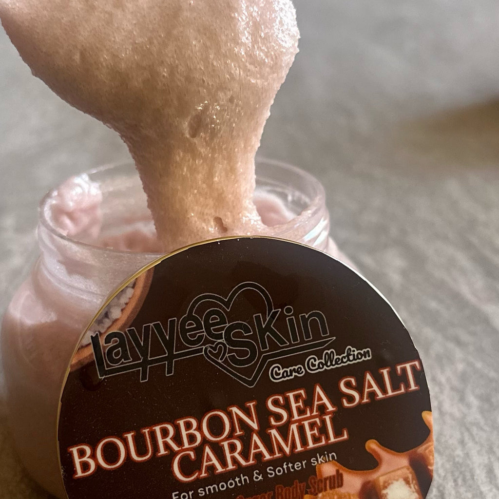 Bourbon sea salt caramel Body scrub