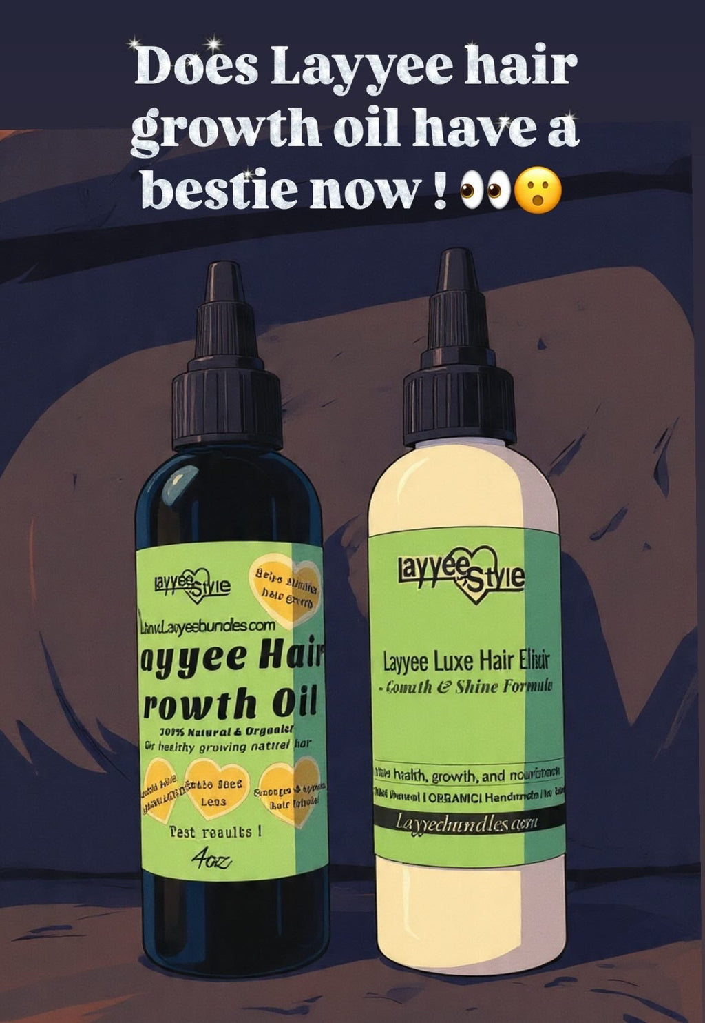 Layyee Luxe Hair Elixir – Premium Growth & Shine Formula