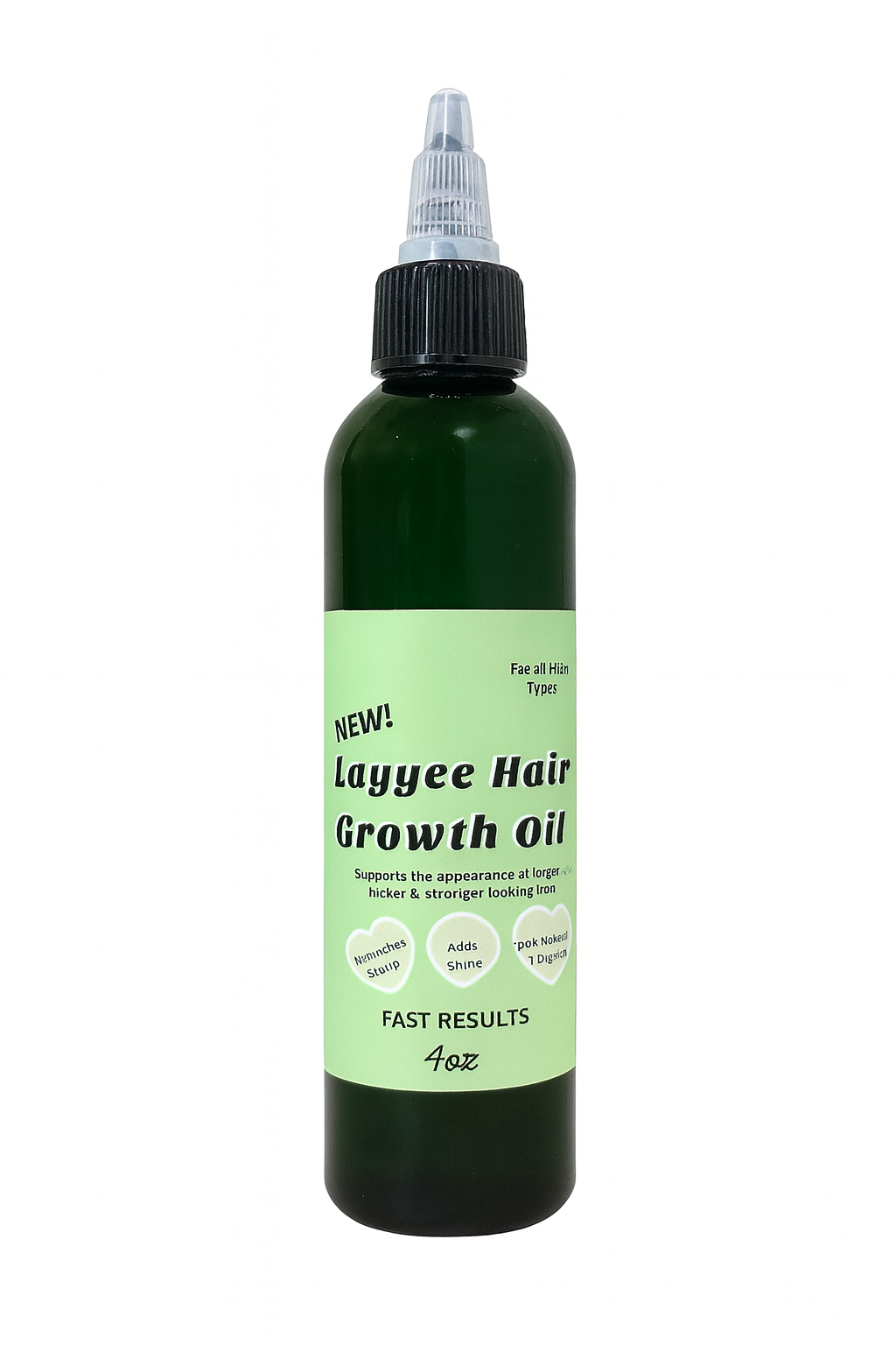 Layyee Hair Growth Oil 4oz (s)