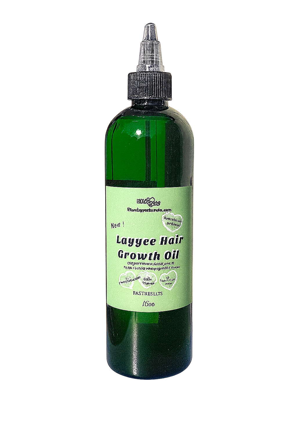 Layyee Hair Growth oil 16oz  (L)
