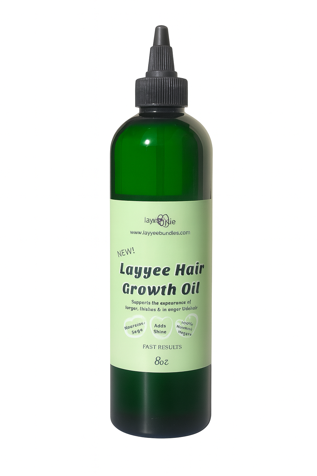 Layyee Hair Growth Oil 8oz (M)